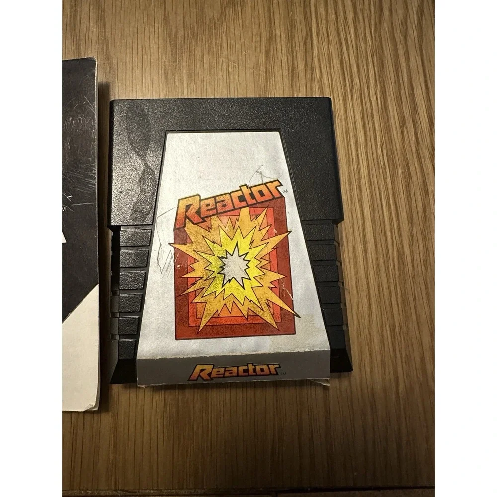 Reactor Atari 2600 1983 Parker Brothers Action Retro Video Game with Manual
